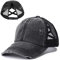 TAGVO Damen Baseball Kappe Modische Retro Baseball Cap Washed Ponytail Baseballmütze Damen Pferdeschwanz Messy Baseball Cap Cross Hat Outdoor Sports Freizeit Basecap Unisex