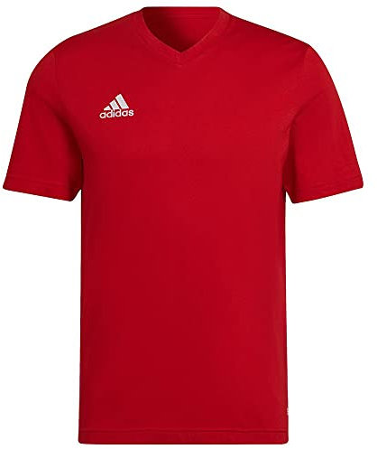 adidas Men's Entrada 22 Tee, Team Power Red 2, M Extra Tall