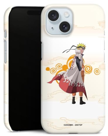 Premium Case kompatibel mit Apple iPhone 15 Smartphone Handyhülle Schutzhülle glänzend Naruto Shippuden Hokage Offizielles Lizenzprodukt