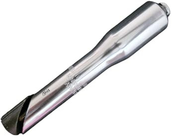CYCLEZ Silberner 21,1 mm Gewindeloser Quill-Stem-Adapter aus Aluminium für Fahrrad – Premium-Qualität Taiwan