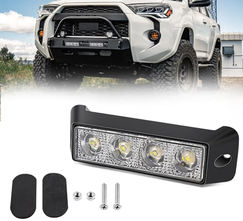 Chelhead LED Phare 5.5 Pouces 12W Projecteur Spot longue portée Moto Feux de Travail Lampe 12V 24V hors route pour Voiture 4x4 Truck ATV SUV Camion