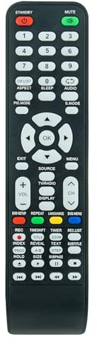Telecomando di ricambio AULCMEET compatibile con Akai 4K 1080P LED OLED Smart TV AKTV5037N AKTV5541FN