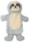 A2Z Hot Water Bottles 3D Animal Sloth Soft Plush Fleece Cover 750ML Durable Leak Proof Rubber Bottle Pain Relief Neck Back Shoulder Warmer Cosy Nights Sofa Bedtime Heat Therapy