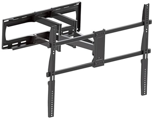 AV:Link | Heavy Duty Full Motion TV Wall Bracket 47-90 | Swinging Cantilever Bracket with Tilt, Swivel, Extendable Arms | Universal VESA Hisense, Samsung, LG, Sony, TCL & More | 70kg Capacity