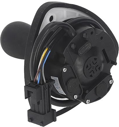 Joystick Hidráulico, 360 Grados Control de Cable de la Válvula Remota para el Tractor del Cargador de Carretillas Elevadoras, Acero de Aleación, Compatible con E25 336, E30 336,