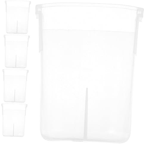 COLLBATH 5piezas Vasos Colectores De Condensación para Olla Arrocera Accesorios De Cocina Duraderos para Almacenar Agua Recipientes Plásticos para Vapor