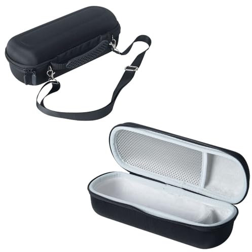 Storage Box for Harman Kardon LUNA,Travel Carrying Case Speaker Organizer Bag,Speaker Waterproof Shockproof EVA Hard Protection Crossbody Bag Speaker Accessories (Lined gray)