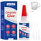 hautllaif 30g Ceramic Glue,Ceramic Glue Repair for Pottery,Professional Grade Waterproof Adhesive,Anti-Clog Nozzle,Quick Bonding for Broken Mugs, Plates, Vases