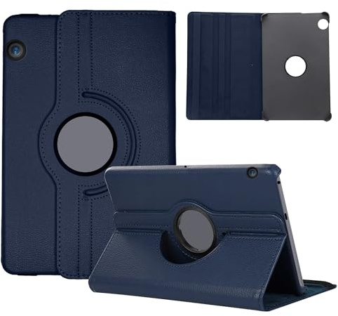 Funda Compatible con Huawei MediaPad T3 10 9,6 Pulgada Tablet 2017, Multiángulo Carcasa Cuero PU Soportes Giratorios de 360°