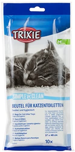 Trixie 4043 Simple'n'Clean Katzentoilettenbeutel, M, 10 St., 37 × 48 cm