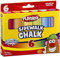 Playskool, Washable Sidewalk Chalk, Assorted Colors - 6 Sticks