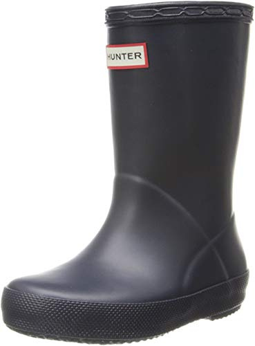 Hunter Unisex Kids First Classic Wellington Boots, Blue (Navy), 4 Child UK ( 21 EU)