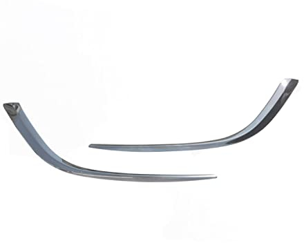 OMAC Nebelscheinwerfer Rahmen Umrandung kompatibel mit Opel Astra J 2012-2015 Edelstahl 2x