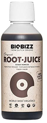 BioBizz Bio Root Juice Bio Roots Stimulant Nährstoff Hydrokultur 250 ml 1 & 5L