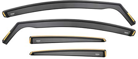 Ispeed Wind Deflectors For FORD FIESTA 2008-2017 mk7 5-doors Hatchback 4pc Tint