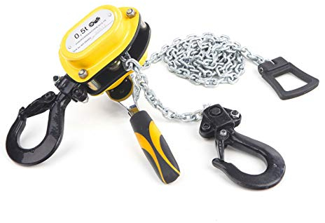 HBM 500 kg. Kettenzug mit Handratsche