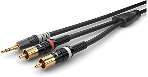Sommer Cable Basic+ HBP-3SC2 / 3,5 mm Miniklinke stereo Hicon - 2 RCA/Cinch Hicon (3m)