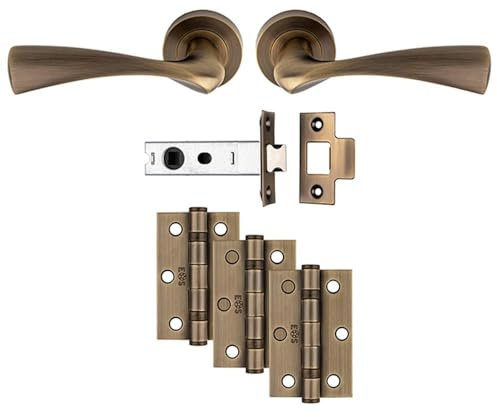 Carlisle Brass Sintra Lever on Rose Latch Ultimate Door Pack Antique Brass