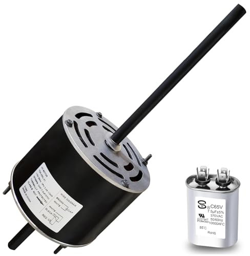Rv Ac Fan Motor Replacement, Replaces: Fasco D1092, 1/3 Hp, 115 Volts, 1675 RPM, 3.4 Amps, 2-Speed Rv Air Conditioner Motor