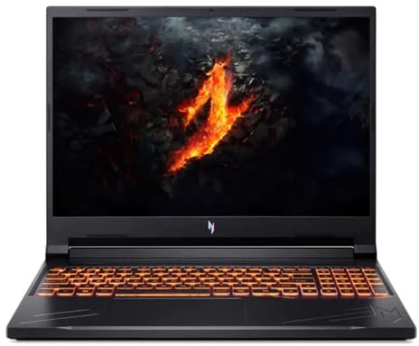 Acer Nitro V 16 ANV16-41-R4FS AMD Ryzen? 7 8645HS Computer portatile 40,6 cm (16) WUXGA 16 GB DDR5-SDRAM 1 TB SSD NVIDIA GeForce RTX 4060 Wi-Fi 6 (802.11ax) Windows 11 Home Tedesco Nero