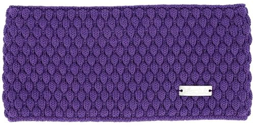 Eisglut Damen Minal Merino Stirnband, Purple, one Size