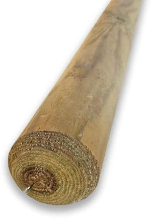 Palo tondo in legno di pino impregnato da 3 metri di lunghezza, 8 cm di diametro, per recinzioni