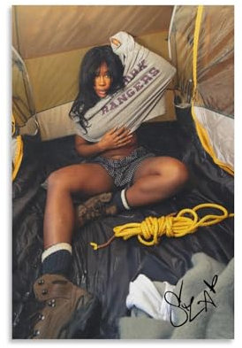 GOLLO Sza Poster Lana, Musikalbum, Poster, Poster für Zimmer, Leinwand, Wandkunst, Schlafzimmer-Dekor, 40 x 60 cm, ungerahmter Stil