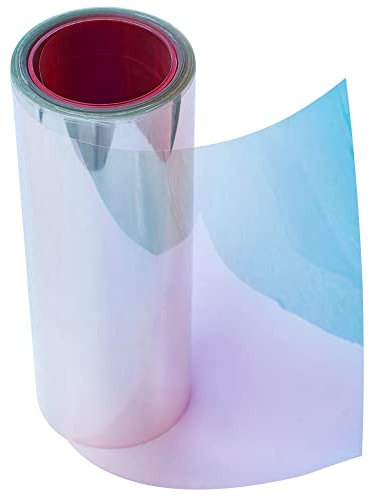 TöNungsfolie Auto Autofenster-Tönungsfolie, Chamäleon-Lila, Farbwechsel, Sonnenschutzfolie for die Frontscheibe, 75 cm x 3 m Scheiben TöNungsfolie Auto(75CMx3M)