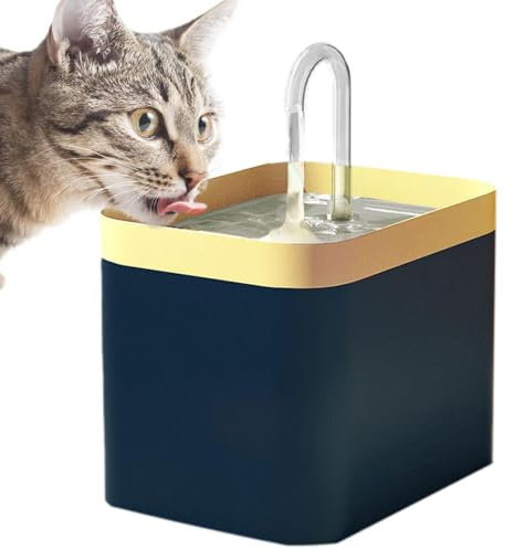 Dispensador de agua para mascotas | Fuente de agua automática para gatos, pájaros y perros de 1.5L