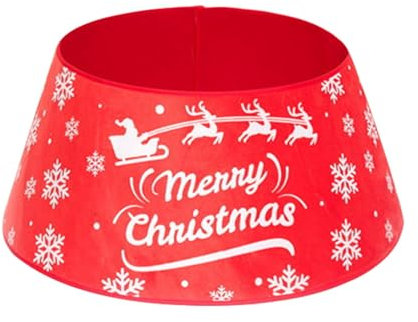 Falda de árbol de Navidad, alfombrilla de base de árbol de Navidad, falda de árbol de mimbre, cubierta de base de árbol de Navidad, base de mimbre para tronco de árbol de Navidad, elegante diseño