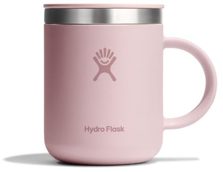 Hydro Flask Coffee Mug – Insulated Stainless Steel, Non Spill, Leak Proof Travel Mug 12 Oz Trillium Pink