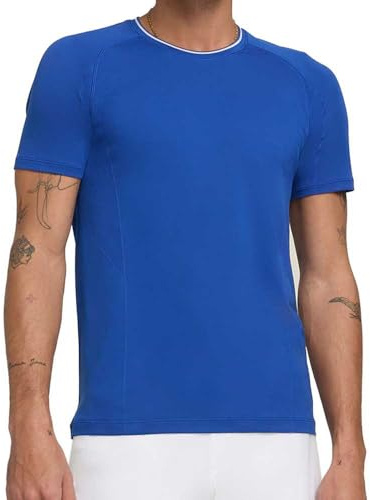 Wilson T-Shirt Herren Team Seamless Crew Blau AH 2024