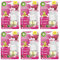 Air Wick Duftstecker –Starter Set 6er Pack – Raumduft & Lufterfrischer –– Floraler Duft Kirschblüte und Himbeere – für die Steckdose – 6x Gerät und 6x Nachfüller