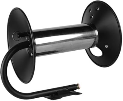 Baoblaze High Pressure Washer Hose Reel Heavy Duty Stable with Brass Swivel Joint Metal Power Washer Hose Reel Accessories for Outdoor, 30 M