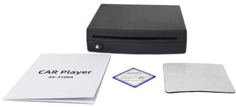 LeeQinersw Lettore DVD esterno dell'auto universale con cavo di estensione USB 14.5x14.5x3,6 cm per il computer Installare facilmente plug e riproduzione