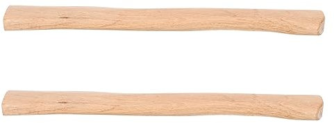 Alipis 2pcs Real Viking Handle Replacement Wooden Handle for Camping Tactical Garden Tools
