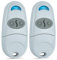 Télécommande Universelle pour Portail, émetteur clé 433.92MHz compatible avec CAME Top432NA/432EE/432EV/432A/432M/432S/T432 (3, gris)