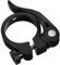 Hemobllo Bike Seat Post Clamp Durable Alloy Quick Release Clip for Folding Road Bikes Easy Installation and Lightweight Design Securely Locks Without Damage