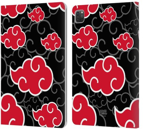 Head Case Designs sous Licence Officielle Naruto Shippuden Akatsuki Iconique Étui Portefeuille en Cuir Compatible avec Apple iPad Pro 11 2020/2021 / 2022