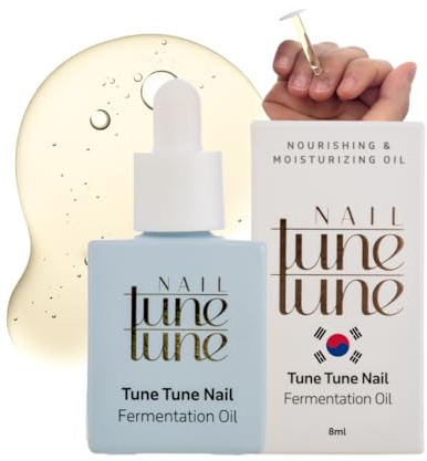 Fermented Nail Oil for Cuticle & Nail Repair | Vegan K-Beauty Serum with Herbal Extracts | Natural Strengthening & Moisturizing Formula for Brittle, Dry Nails | Nourishes, Smooths, Restores | 8ml