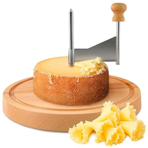 Cheese Curler Wheel for Up to 7 Tête de Moine Wheels & Semi-Hard Cheeses