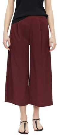 s.Oliver Strukturierte Culotte mit Falten und Elastikbund