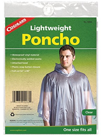 Coghlan's Unisex Adult C9267 Emergency Poncho
