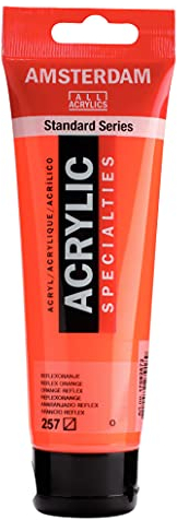 Amsterdam Standard Series Acrylfarbe Tube 120 ml Reflexorange 257 (17092572)