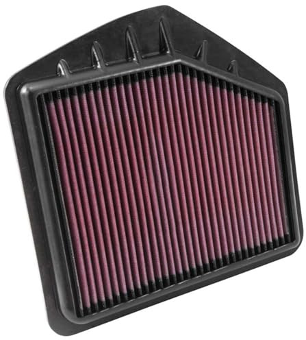 K&N High-Flow Original Lifetime Engine Air Filter: Washable, 33-5021