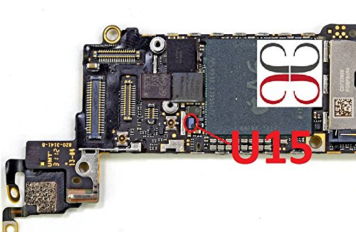U15 Screen LCD Boost Supply IC chip lm34908 para placa base iPhone 5