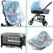 Baby MOSKITONETZ Für Kinderwagen, Autositz & Stubenwagen - Premium Insektenschutz für Buggy, Babyschale & Kinderbett – mit hochwertiger Geschenkverpackung