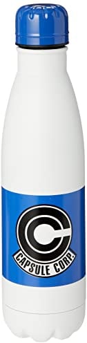Pyramid International Dragon Ball Z MDB25698 Gourde Acier 550ml (Capsule Corp) Jeunesse Unisexe, Multicolore