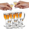 6PACK 12ml, 0.4oz Shot Trinkgläser Schnapsglas Barware Clear Schnapsgläser - Sake Stamper Shotglas Gläser Schnaps Chinese Baijiu Glass Chinesisch Weinglas Tasse Shot Glasses