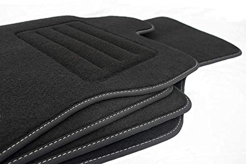 Velour Fußmatten Satz für Citroen C2 (2003-2009) - Premium Qualität - 4-teilig - Passgenau